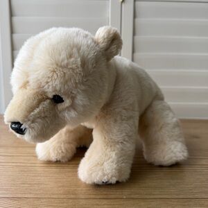 Animal Alley Toys R Us Exclusive Off-White Cream Soft Plush Bear Cub